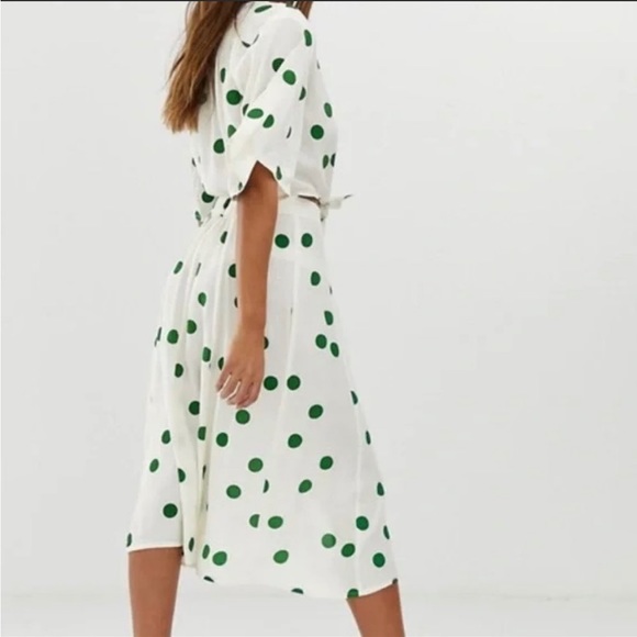 Faithfull The Brand Marin Lolita Polka Dot Skirt Size 2 - Picture 3 of 10